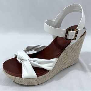 MIA WHITE Espadrille Sandals Size 9.5